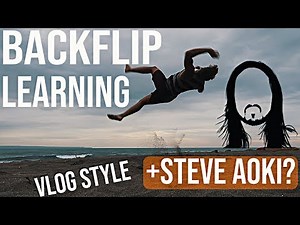 Backflip Progression 1 Week | Learning Back Flips with Strange Practice