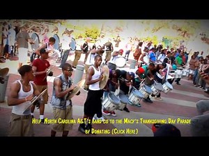 North Carolina A&T Drumline 2012 Campus