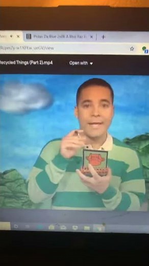 Blue’s Clues We’re Ready for Our Thinking Chair (Blue Recycles)