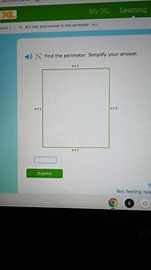 My IXLLearningjebra 1W. 5 Add polynomials to find perimeter ... | Filo