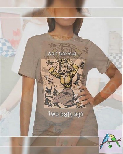 Funny Cat Lover T-Shirt: Multiple Cats Graphic Tee