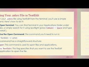 How To Open A File Using TextEdit In Terminal on MacOS