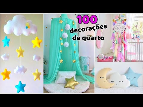 100 IDEIAS DIY DE DECORAÇÃO DE QUARTOS QUE VOCÊ VAI AMAR