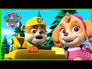 Skye and Rubble Help Fish Get Over a Beaver Dam - PAW Patrol Rescue Episode - Cartoons for Kids!