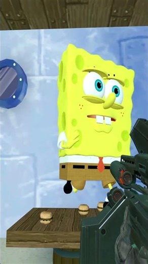SpongeBob Squarepants x Sandy Cheeks in BACKROOMS HOTEL | Help Spongebob family love in GMOD