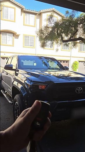 What? My Toyota Tacoma equipped remote start?! I didn't know that