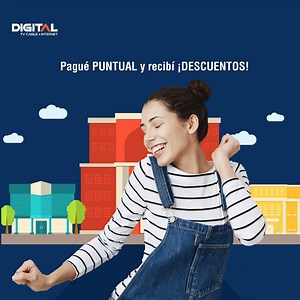 28K views · 70 reactions | Pagá ya tu cuota en entidades bancarias, y te descontamos 10 Bs. ¡Tenés hasta el 10 de agosto! #DigitalTV | Digital TV Cable | Facebook