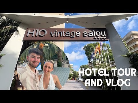 H10 Vintage Salou Hotel Tour & Vlog