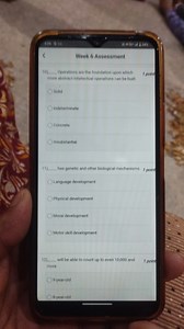 Week 6 Assessment10) Operations are the foundation upon which... | Filo