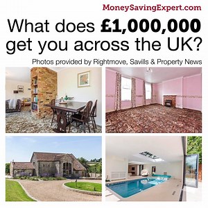 Ever wondered what £1 million gets you across the UK? 🏠🏡🏚 | MoneySavingExpert.com