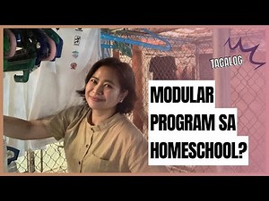 We chose a modular modality for homeschooling this SY 2025-2026