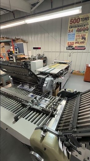 Friday Jr. #PrintShop #Bindery #Folding #Machine Youromega.com