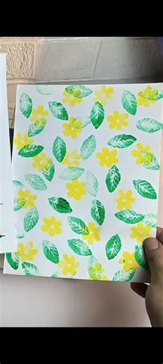 DIY stamps for pattern paper