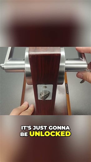 Commercial Lock: How Lock Button Functions