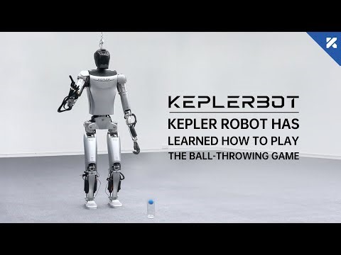 Kepler robot has learned how to play the ball-throwing game!