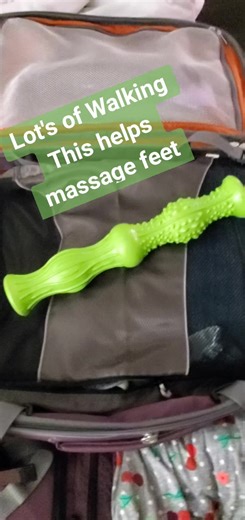 Foot massage after a long day walking. Easy to pack and bring along. After a long day of walking this is amazing. Portable Foot Massage. #footmassage #travelwalks