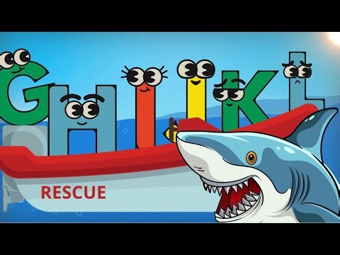 Alphabet Rescue! 🦈 ABC Adventure for Kids | Learn ABC - Phonics