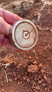 What's that rock? ⛏️ This rusty stuff is central to Australia's largest commodity export. It's also part of our country's rich cultural and geological tapestry. Can you guess what it is? Some hints: ⭐ It makes Australia's desert landscapes orange and brown ⭐ It's the main component of rust ⭐ It has been used by humans for thousands of years as paint, and is still used today as the main component in iron ore ⭐ When it gets scorched in bushfires it turns magnetic (as demonstrated in this video)! G