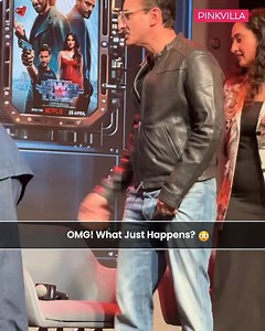 101K views · 127 reactions | All eyes were on Saif Ali Khan at the trailer launch of his upcoming film Jewel Thief: The Heist Begins—but not for the reason you’d expect! As the actor took a seat on stage, something unexpected happened that left everyone gasping. Was it a prank? A moment gone wrong? Or just Saif being his candid self? Watch the viral clip and find out what really went down!來﫣 #saifalikhan #pinkvilla #viral #trending #saifalikhanpataudi | PinkVilla | Facebook