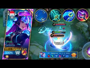 15 KILL NO DEATH SELENA JUNGLE BUILD TERBAIK 2025 | MLBB