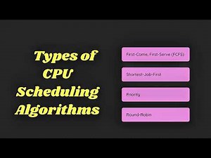 CPU Scheduling Explained : Types, Metrics, and Algorithms