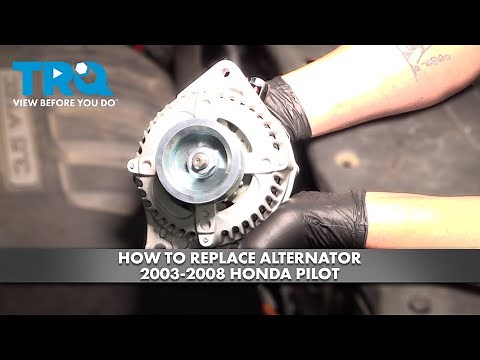 How to Replace Alternator 2003-2008 Honda Pilot