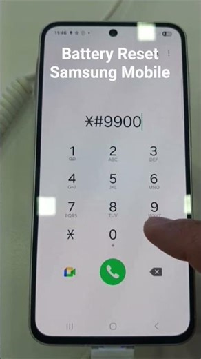 Battery Reset Code Samsung Mobile #tech #explore