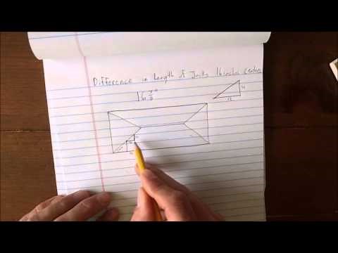 How to derive the Framing Square Rafter Tables - Lines 3 & 4 (Hip Jack Rafters)
