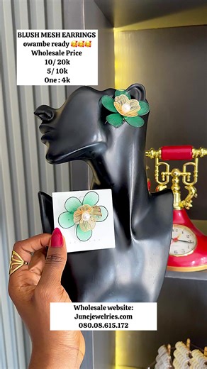 For wholesale Shop in 60 secs on the website : Junejewelries.com Or Kindly join the queue and send your orders here Retail can order sharp on WhatsApp 08108615172 After payment pictures of what you ordered are sent to you before it is shipped Jewelry Wholesale Shop Address : Shop 299 block 7 GI Gate Trade Fair Delivery in Lagos is within 24 to 48 hours Western states like Ibadan / Ilorin / Ife : Takes 48 hours Eastern States like owerri/ Aba : takes 48 /72 hours Benin city and co takes : 48 / 72