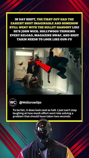 Day Shift had that John Wick Gun Fu Influence | Day Shift Reload Scene