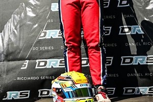 Young British motor racing star making a splash in senior karting racing