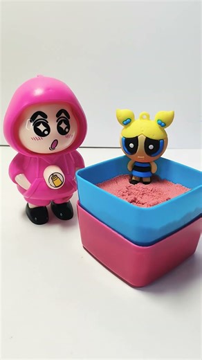 Satisfying Funny Power Puff Girl Blossom and Bubble 🤯😱🤗😵‍💫 #trend #viral #shorts #funny