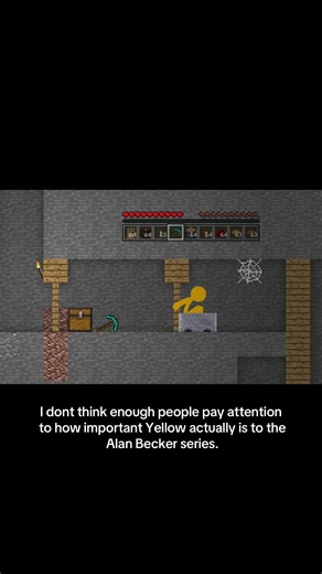 YELLOW GLAZE!! I’ve been thinking a lot about how to word this cause i truly love yellow’s character and what i said in here is like half the shit i actually have to say but i have a hard time actually organizing it 💔 #animationvsminecraft #alanbecker #yellowanimationvsanimator