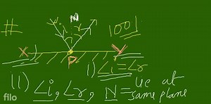 Point of incidence Reflection from plane surface Laws of Reflec... | Filo