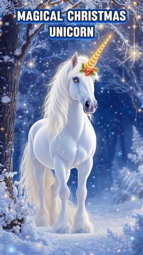 37 reactions · 5 comments | Magical Christmas Unicorn in Enchanted...