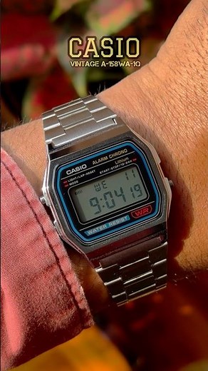 Casio Vintage A158WA-1Q ⌚ Timeless Digital Icon Under Budget 🔥 #CasioVintage #A158WA #digitalwatch