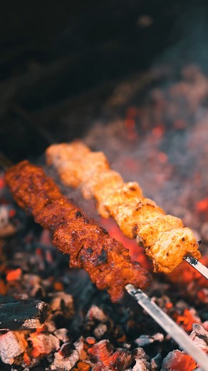 Each Kebab Unveils The Splendor Of Royal Recipes. To reserve your seat or have any inquiries, please call: 02-41030212, 02-41030213, 02-55138615. 01729269470. #TheGreenLounge #buffet #food #restaurant #alacarte #cuisine #dessert #lunchbuffet #dinnerbuffet #natureplated | The Green Lounge