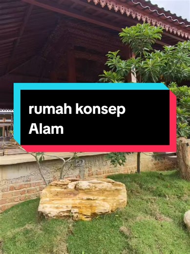 rumah konsep Alam #joglo #rumahjoglo #abmedia #