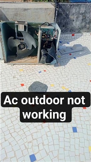daikin ac outdoor not working #coolingsolutions #airconditioner #coolingproblem #coolingpointreodar