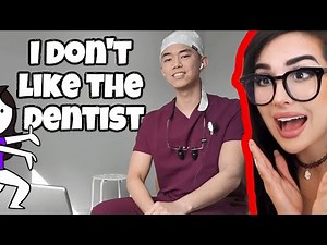 DENTIST reacts to SSSniperWolf REACTING to wisdom TEETH videos!
