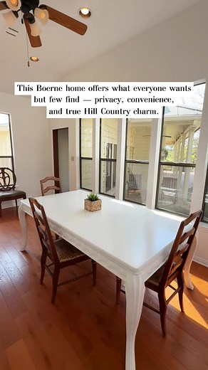 This Boerne home offers what everyone wants but few find — privacy,...