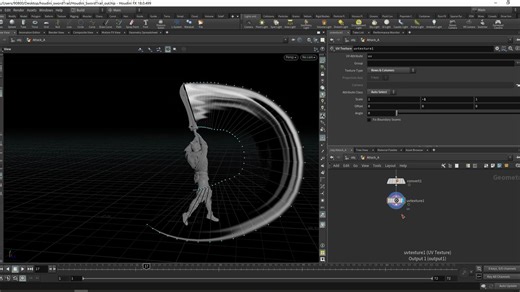 课时2：Houdini Trail工具的使用