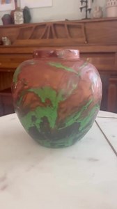Antique/vintage Weller Pottery Ceramic Vase, Greora Copper, Brown and Green, 5.5 Inches Tall, 1930s - Etsy