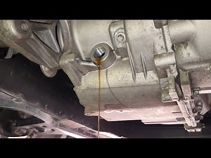 How to change the gearbox oil of the Mercedes B-Class?