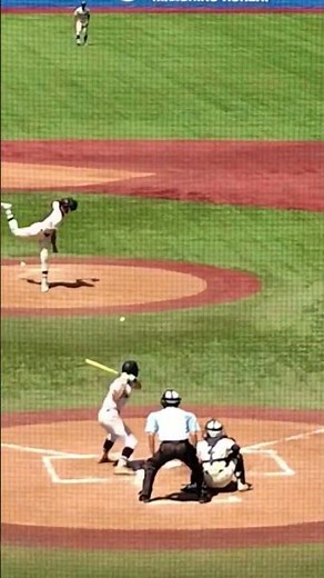 佼成学園 斉藤蓮慎投手 VS 八王子実践高等学校 山本悠陽外野手