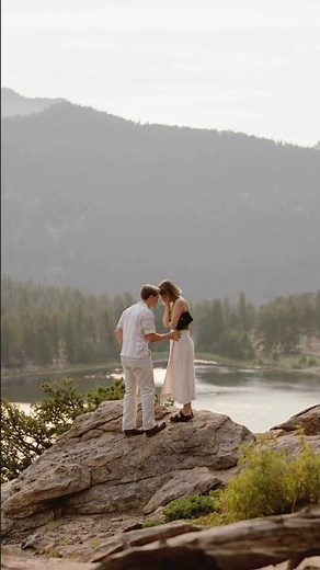 Estes Park Surprise Proposal Photography