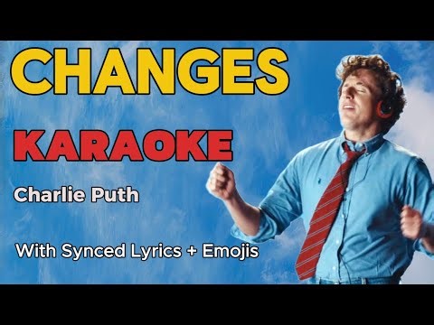 Charlie Puth - Changes (Karaoke Version) 🎶 Instrumental with Lyrics