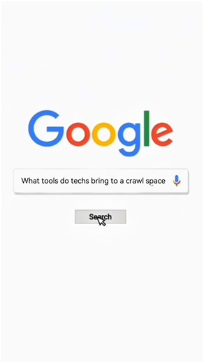 Hey Google, what tools do pest technicians bring with them in a crawlspace? 🔍 Spoiler: kneepads are involved. | Terminix