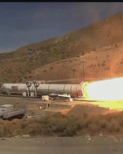 NASA tests Artemis booster in Utah