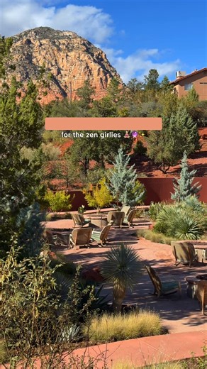 a zen girlie getaway to sedona 🔮🧘🏼‍♀️🏜️ one thing i love so much about visiting sedona over & over again is each time can have such different vibes, or themes. if you’re looking for a relaxing wellness-based, zen girlie getaway, here’s a few things to do ⤵️ 1. grab coffee & get a psychic reading at black potion sedona ☕️ 2. go downtown & buy a crystal that fits your current stage in life 💎 3. walk through tlaquepaque arts & crafts village 🎨 4. eat at mariposa for incredible food & good vie